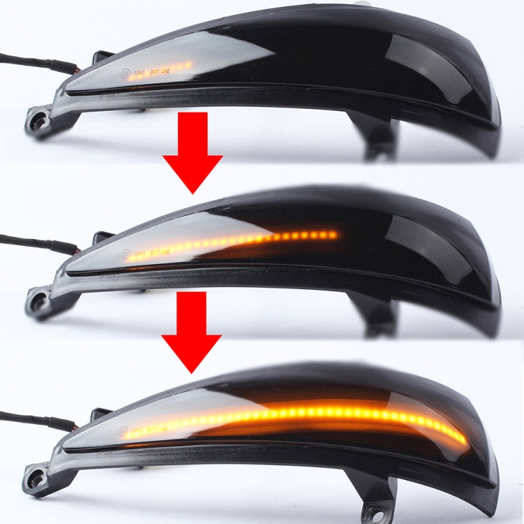 1 Pair For Honda Civic 2006-2011 Car Dynamic LED Turn Signal Light Rearview Mirror Flasher Water Blinker (Transparent Black) - Arrow Turn Lights by PMC TechLife | Online Shopping South Africa | PMC TechLife