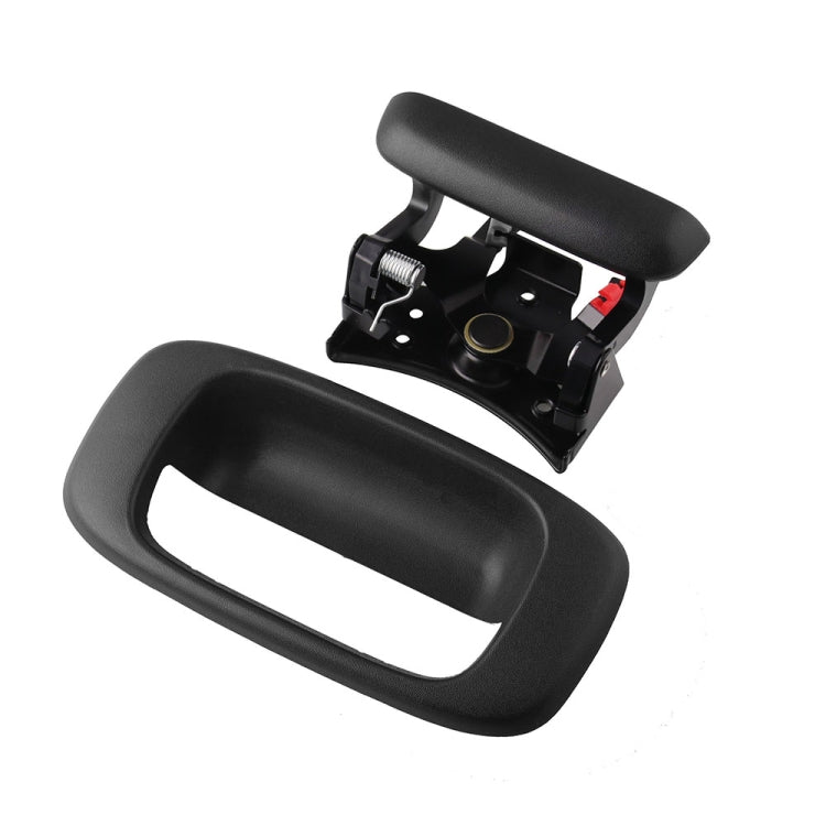 Car Tailgate Handle Trunk Lock Push Button and Bezel Trim Replacement 15997911 for Chevrolet GMC - Door Handles by PMC TechLife | Online Shopping South Africa | PMC TechLife