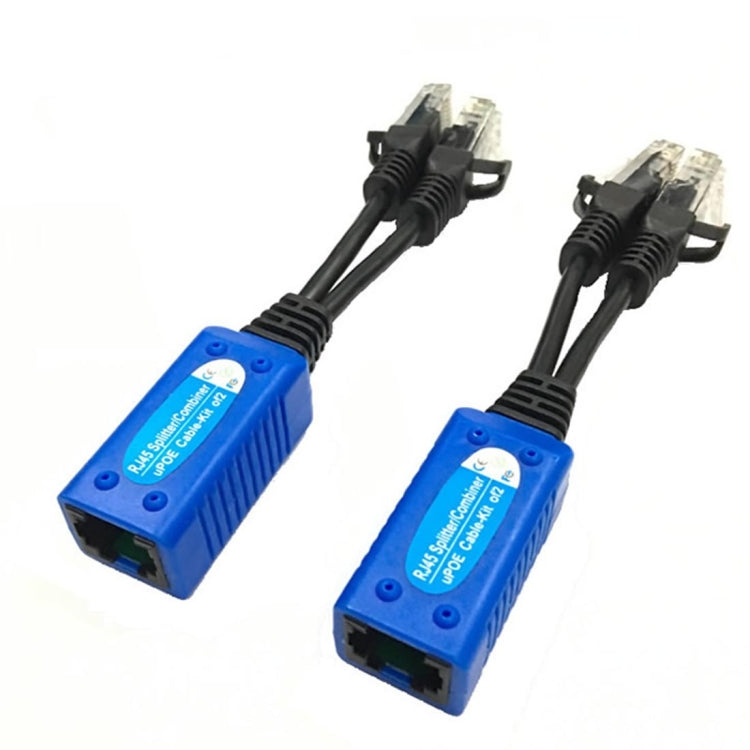 2 PCS Anpwoo UPOE01 Spliceable 2 in 1 POE (Power + Ethernet) Passive Twisted Transceiver - Video Balun by Anpwoo | Online Shopping South Africa | PMC TechLife | Buy Now Pay Later Mobicred