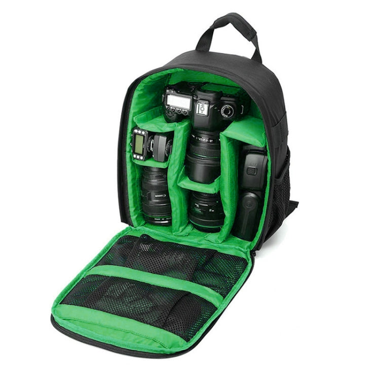 INDEPMAN DL-B012 Portable Outdoor Sports Backpack Camera Bag for GoPro, SJCAM, Nikon, Canon, Xiaomi Xiaoyi YI, Size: 27.5 * 12.5 * 34 cm(Green) - free shipping - PMC TechLife - Order now!
