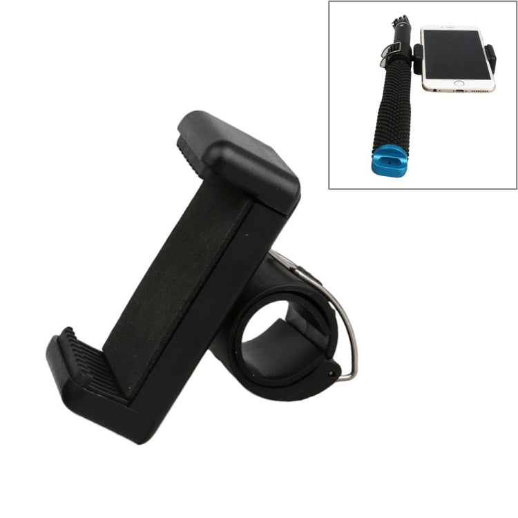 Mobile Phone Clip Holder for GoPro & SJCAM & Xiaoyi Handheld Selfie Monopod, Small Clip Port Diameter: 2cm-2.3cm - Desktop Holder by PMC TechLife | Online Shopping South Africa | PMC TechLife