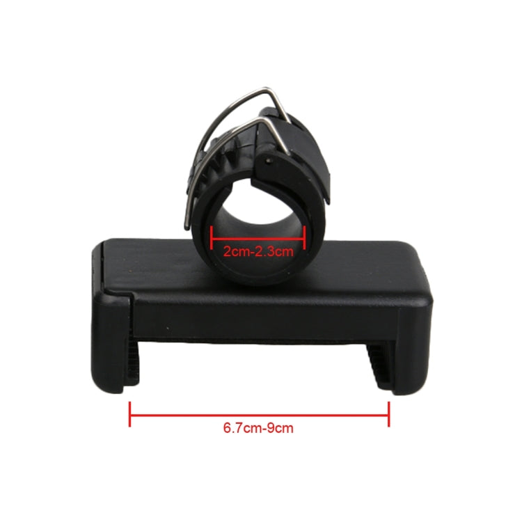 Mobile Phone Clip Holder for GoPro & SJCAM & Xiaoyi Handheld Selfie Monopod, Small Clip Port Diameter: 2cm-2.3cm - Desktop Holder by PMC TechLife | Online Shopping South Africa | PMC TechLife