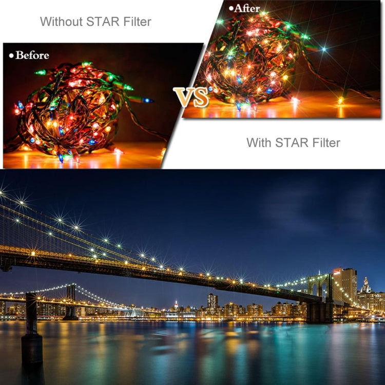 RUIGPRO for GoPro HERO10 Black / HERO9 Black Professional 52mm 52mm 10 in 1 UV+ND2+ND4+ND8+Star 8+ +CPL+Yellow/Red/Purple+10X Close-up Lens Filter with Filter Adapter Ring & Lens Cap - free shipping - PMC TechLife - Order now!
