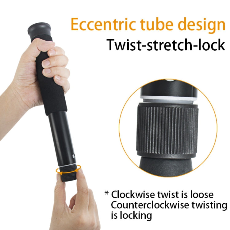 BEXIN P308D Portable Travel Outdoor DSLR Camera Aluminum Alloy Monopod Holder (Black) - free shipping - PMC TechLife - Order now!