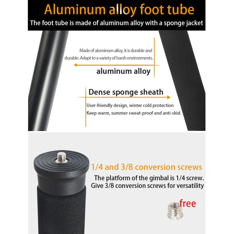 BEXIN P308D Portable Travel Outdoor DSLR Camera Aluminum Alloy Monopod Holder (Black) - free shipping - PMC TechLife - Order now!