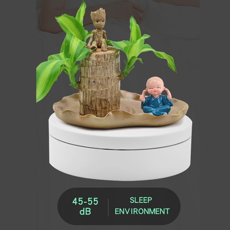 12cm 360 Degree Rotating Turntable Mirror Electric Display Stand Video Shooting Props Turntable, Load: 3kg (Gold) -  by PMC TechLife | Online Shopping South Africa | PMC TechLife