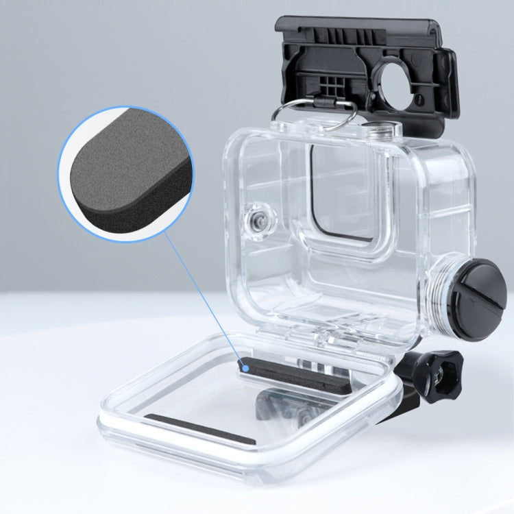 For GoPro HERO10 Black / HERO9 Black 30m Charging Waterproof Housing Case with Buckle Basic Mount & Screw - Waterproof Cases by PMC TechLife | Online Shopping South Africa | PMC TechLife