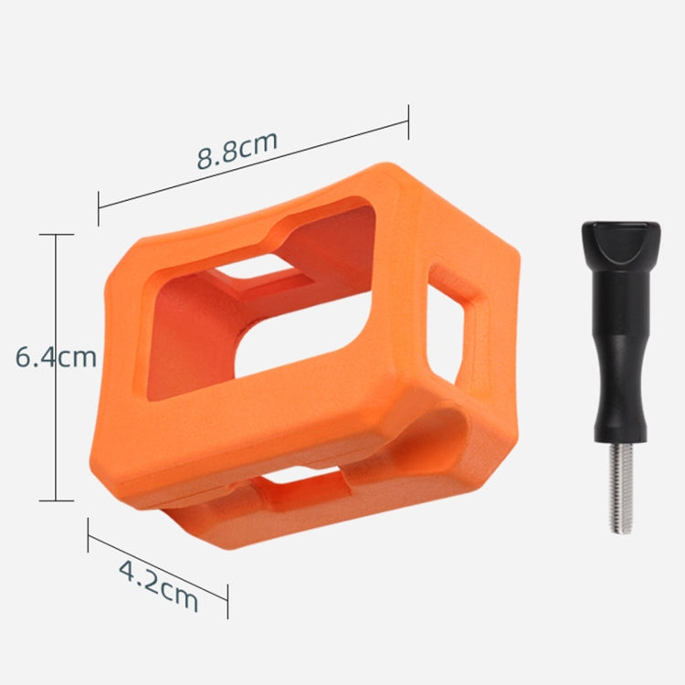 EVA Floaty Case for GoPro HERO10 Black / HERO9 Black (Orange) - Floaty Sponge by PMC TechLife | Online Shopping South Africa | PMC TechLife