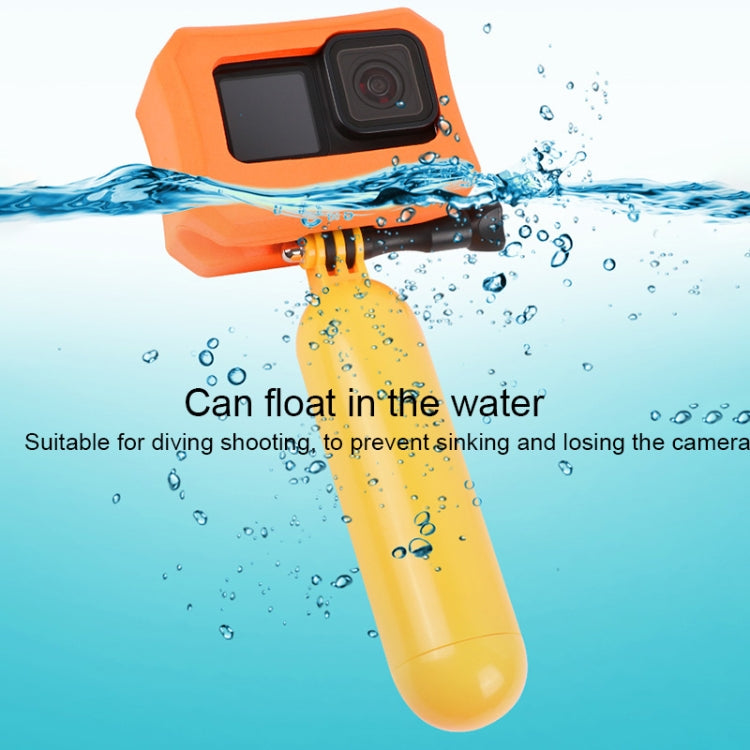 EVA Floaty Case for GoPro HERO10 Black / HERO9 Black (Orange) - Floaty Sponge by PMC TechLife | Online Shopping South Africa | PMC TechLife