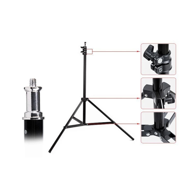 Godox SN304 2.0m Height Photography Aluminum Light Stand for Studio Flash Light (Black) - free shipping - PMC TechLife - Order now!