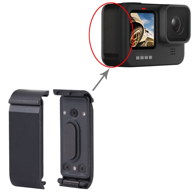 Original Metal Side Cover For GoPro Hero 11 / HERO10 Black / HERO9 Black / HERO10 Black -  by PMC TechLife | Online Shopping South Africa | PMC TechLife