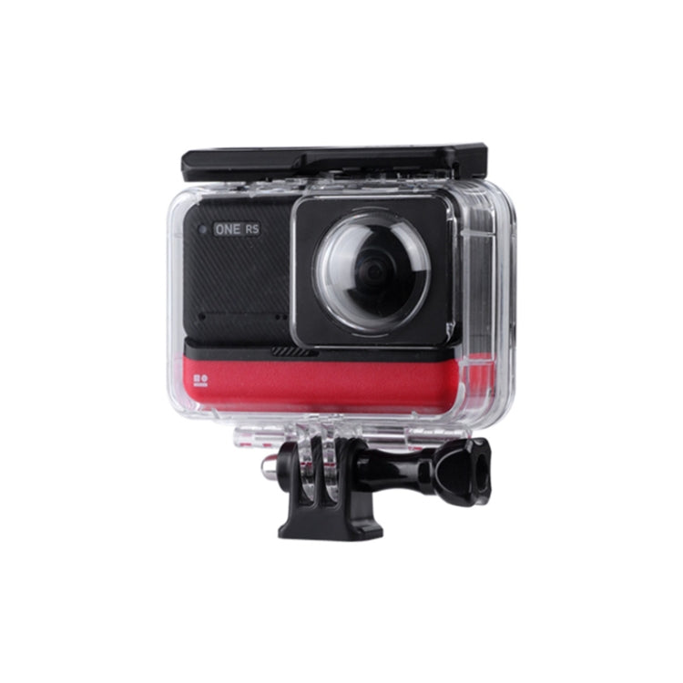 For Insta360 One RS 360 Edition 60m Underwater Depth Diving Case Waterproof Housing(Transparent) - Case & Bags by PMC TechLife | Online Shopping South Africa | PMC TechLife