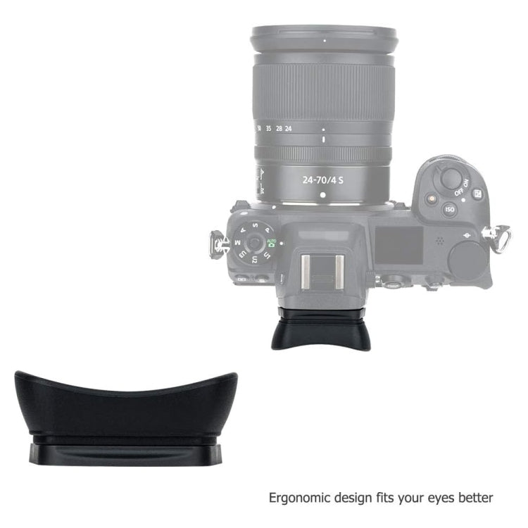 DK-29 Eyepiece Eyecup for Nikon Z7 / Z7 II / Z6 / Z6 II /Z5 (Black) - Eyecups by PMC TechLife | Online Shopping South Africa | PMC TechLife