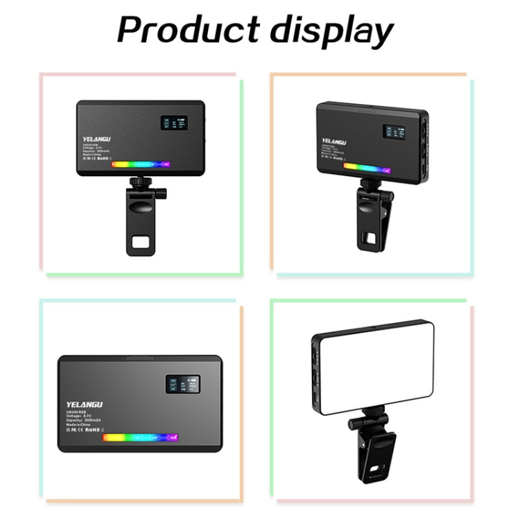 YELANGU LW140RGB 140 LEDs RGB Studio Light Video & Photo Fill Light (Black) -  by YELANGU | Online Shopping South Africa | PMC TechLife | Buy Now Pay Later Mobicred