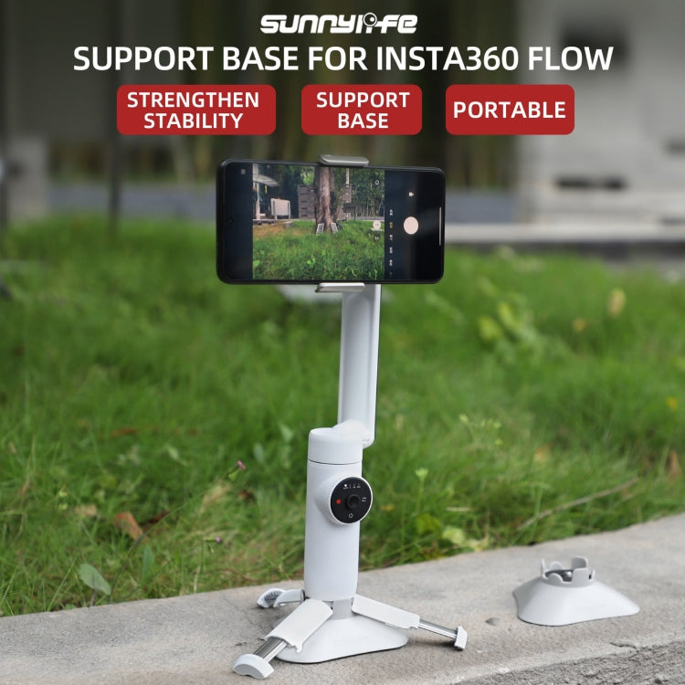 For Insta360 Flow Sunnylife Plastic Gimbal Tripod Base Stand (Grey) - free shipping - PMC TechLife - Order now!