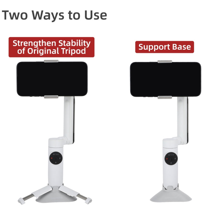 For Insta360 Flow Sunnylife Plastic Gimbal Tripod Base Stand (Grey) - free shipping - PMC TechLife - Order now!