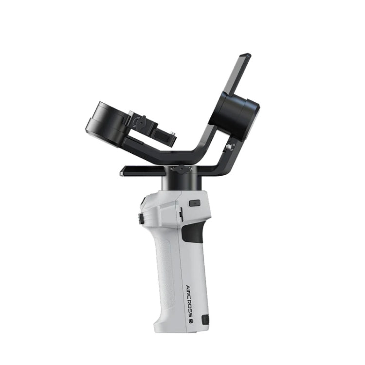 MOZA AirCross S 3 Axis Foldable Handheld Gimbal Stabilizer for DSLR Cameras and Smart Phone (White) - free shipping - PMC TechLife - Order now!