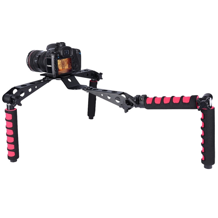 YELANGU D6-2 Rig I Multifunctional Handles Camera Shoulder Mount for DSLR Camera / Video Camera(Red) - Shoulder Mount by YELANGU | Online Shopping South Africa | PMC TechLife | Buy Now Pay Later Mobicred