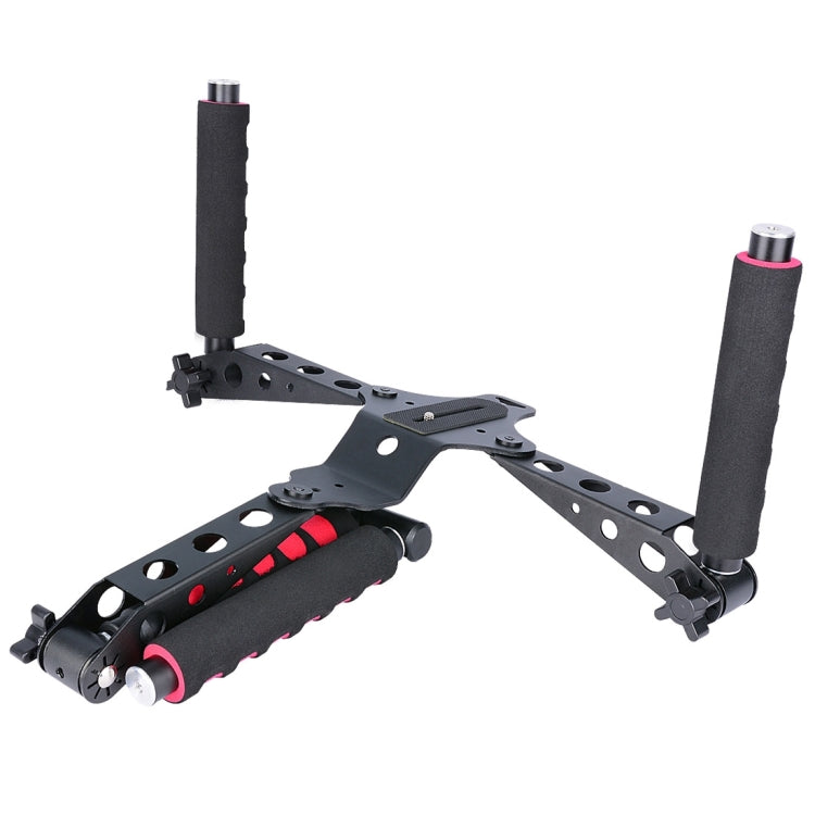 YELANGU D6-2 Rig I Multifunctional Handles Camera Shoulder Mount for DSLR Camera / Video Camera(Red) - Shoulder Mount by YELANGU | Online Shopping South Africa | PMC TechLife | Buy Now Pay Later Mobicred