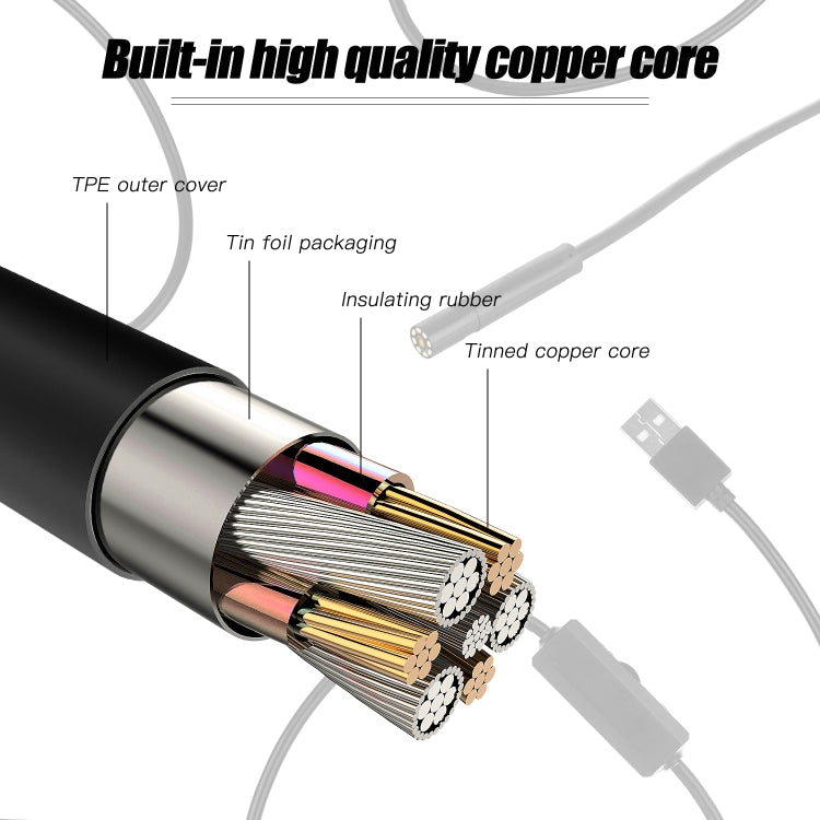 P20 4.3 Inch Screen Display HD1080P Inspection Endoscope with 8 LEDs, Length: 5m, Lens Diameter: 8mm, Hard Line -  by PMC TechLife | Online Shopping South Africa | PMC TechLife