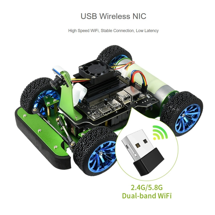 Waveshare JetRacer 2GB AI Kit, AI Racing Robot Powered by Jetson Nano 2GB, EU Plug - free shipping - PMC TechLife - Order now!