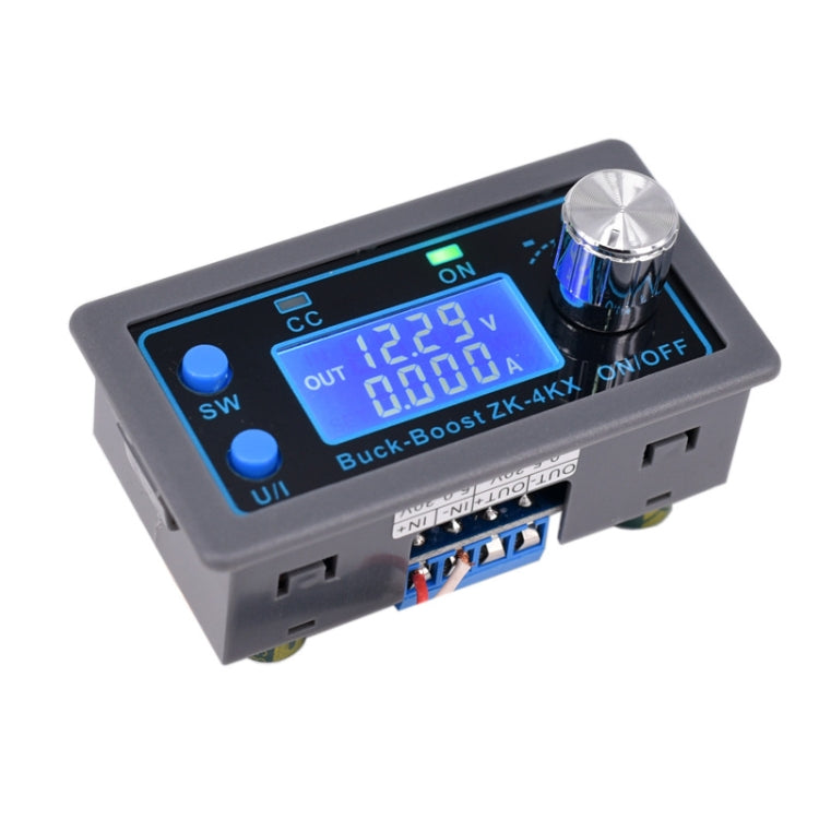 ZK-4KX CNC DC-DC Buck Boost Converter Module CC CV 0.5-30V 4A Adjustable Step Down Up Voltage Regulator - Current & Voltage Tester by PMC TechLife | Online Shopping South Africa | PMC TechLife | Buy Now Pay Later Mobicred