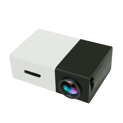 YG300 400LM Portable Mini Home Theater LED Projector with Remote Controller, Support HDMI, AV, SD, USB Interfaces(Black) - free shipping - PMC TechLife - Order now!