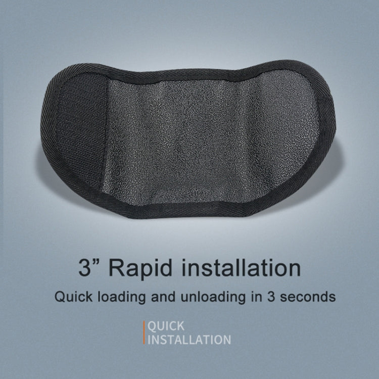 RUIGPRO Hook and Loop Fastener Backpack Rec-Mounts Clip Clamp Mount with Screw for GoPro HERO9 Black / HERO8 Black /7 /6 /5 /5 Session /4 Session /4 /3+ /3 /2 /1, DJI Osmo Action, Xiaoyi and Other Action Cameras(Black) -  by RUIGPRO | Online Shopping South Africa | PMC TechLife