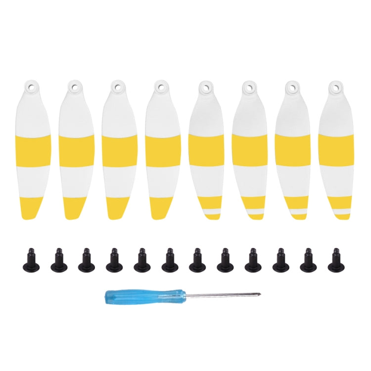 8PCS/Set Sunnylife 4726F-CS Low Noise Quick-release Wing Propellers Drone Accessories for DJI Mavic Mini(Yellow) - free shipping - PMC TechLife - Order now!