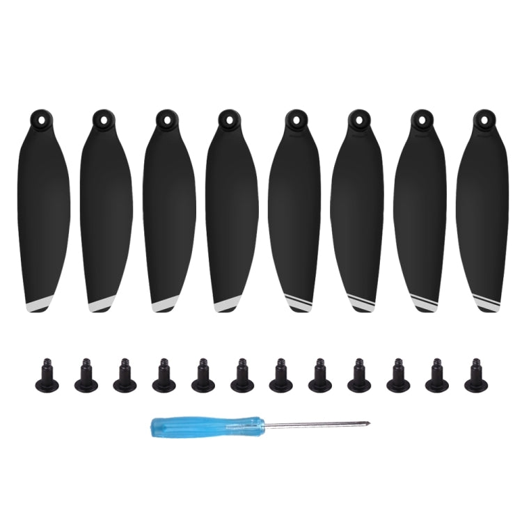 8 PCS/Set Sunnylife 4726F Low Noise Quick-release Wing Propellers for DJI Mini SE / 2 / 2 SE / 4K(Silver) - free shipping - PMC TechLife - Order now!