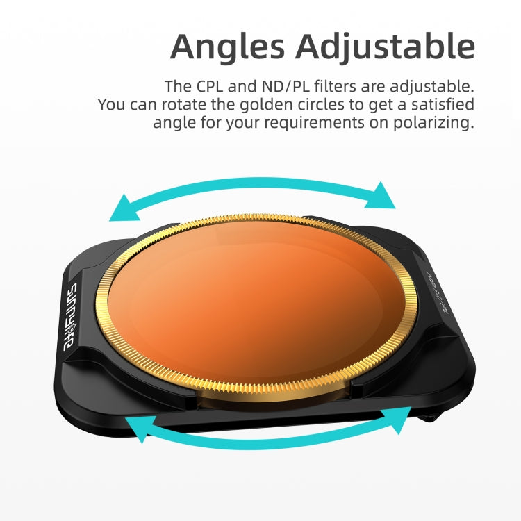 Sunnylife A2S-FI9344 CPL Lens Filter for DJI Air 2S - Lens Filter by Sunnylife | Online Shopping South Africa | PMC TechLife | Buy Now Pay Later Mobicred