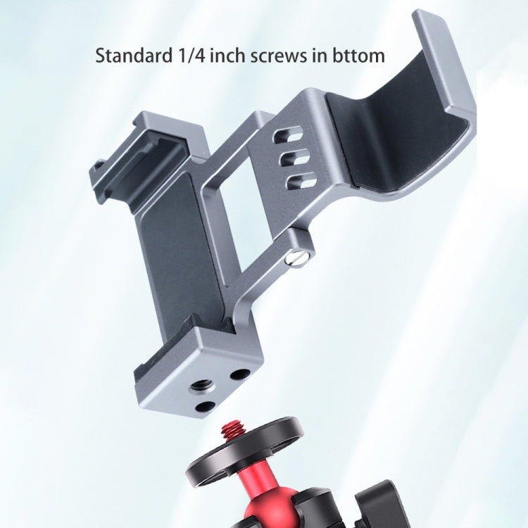 RUIGPRO Smartphone Fixing Clamp 1/4 inch Holder Mount Bracket for DJI OSMO Pocket / Pocket 2 - Mount & Holder by RUIGPRO | Online Shopping South Africa | PMC TechLife | Buy Now Pay Later Mobicred