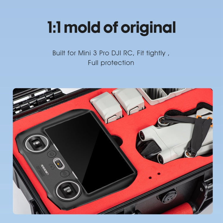 STARTRC Silicone Shockproof Anti-scratch Case for DJI Mini 3 Pro Remote Control(Black) - Carry Cases & Bags by STARTRC | Online Shopping South Africa | PMC TechLife | Buy Now Pay Later Mobicred