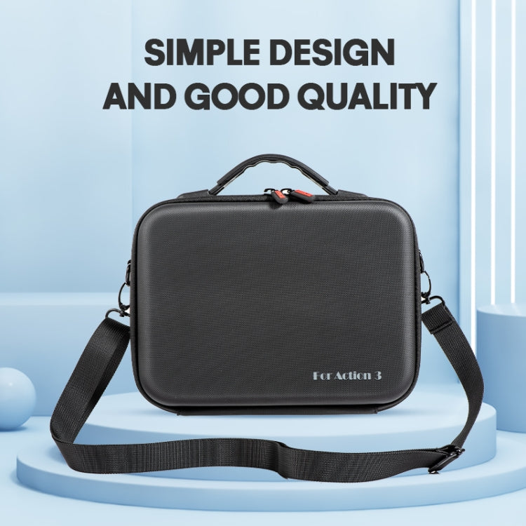 For DJI Osmo Action 3 STARTRC Camera and  Accessories Storage Case Bag(Black) - free shipping - PMC TechLife - Order now!