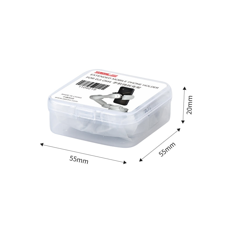 For DJI OM4 STARTRC Handheld Gimbal Quick Release Magnetic Buckle Clamp Expansion Bracket (Grey) -  by STARTRC | Online Shopping South Africa | PMC TechLife | Buy Now Pay Later Mobicred