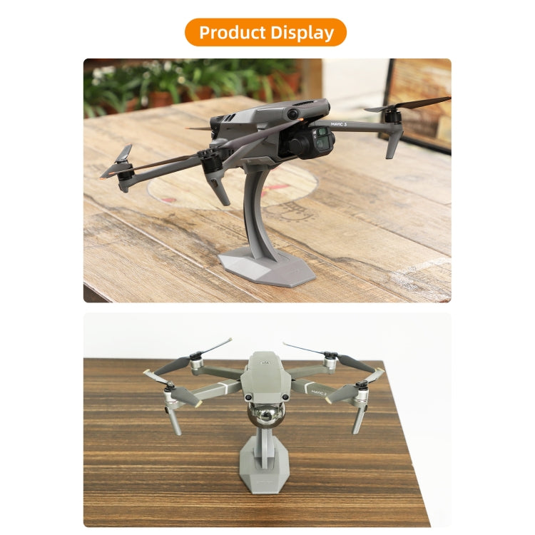For DJI Mavic 3 / Mavic 2 / Mavic Pro Sunnylife ZJ566 Drone Bracket Desktop Display Stand (Grey) - free shipping - PMC TechLife - Order now!