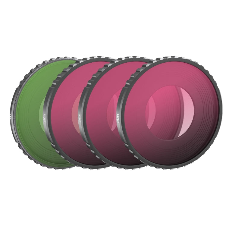 For DJI Action 4 STARTRC 4 in 1 ND8 + ND16 + ND32 + CPL Lens Filter - free shipping - PMC TechLife - Order now!