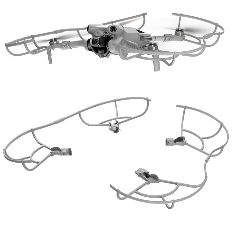 For DJI Mini 4 Pro STARTRC Drone Propeller Protective Guard Anti-collision Ring (Grey) - free shipping - PMC TechLife - Order now!