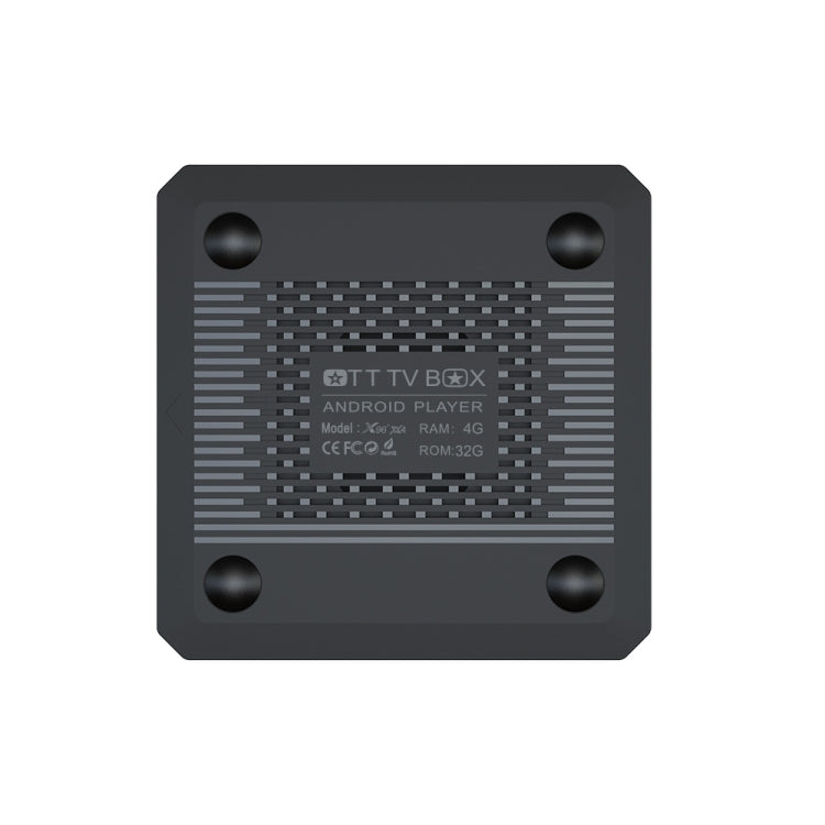 X96 X4 8K Smart TV BOX Android 11.0 Media Player with Remote Control, Amlogic S905X4 Quad Core ARM Cortex A55, RAM: 4GB, ROM: 32GB, Support 100M, Dual Band WiFi, Bluetooth, EU Plug - free shipping - PMC TechLife - Order now!