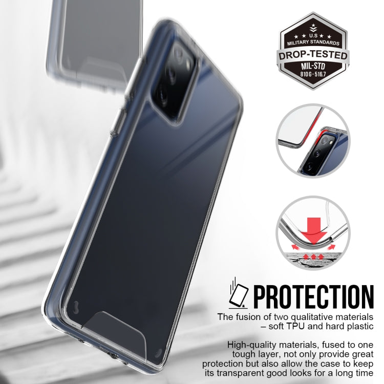 For Samsung Galaxy S20 FE Scratchproof TPU + Acrylic Space Protective Case(Transparent) - free shipping - PMC TechLife - Order now!