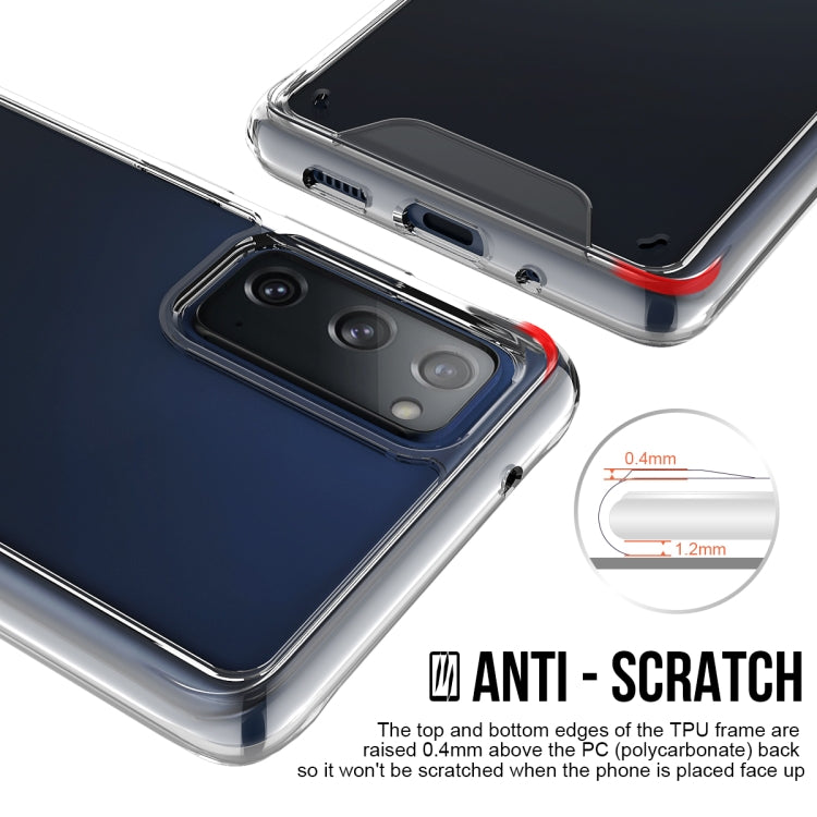 For Samsung Galaxy S20 FE Scratchproof TPU + Acrylic Space Protective Case(Transparent) - free shipping - PMC TechLife - Order now!