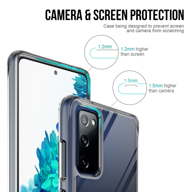 For Samsung Galaxy S20 FE Scratchproof TPU + Acrylic Space Protective Case(Transparent) - free shipping - PMC TechLife - Order now!