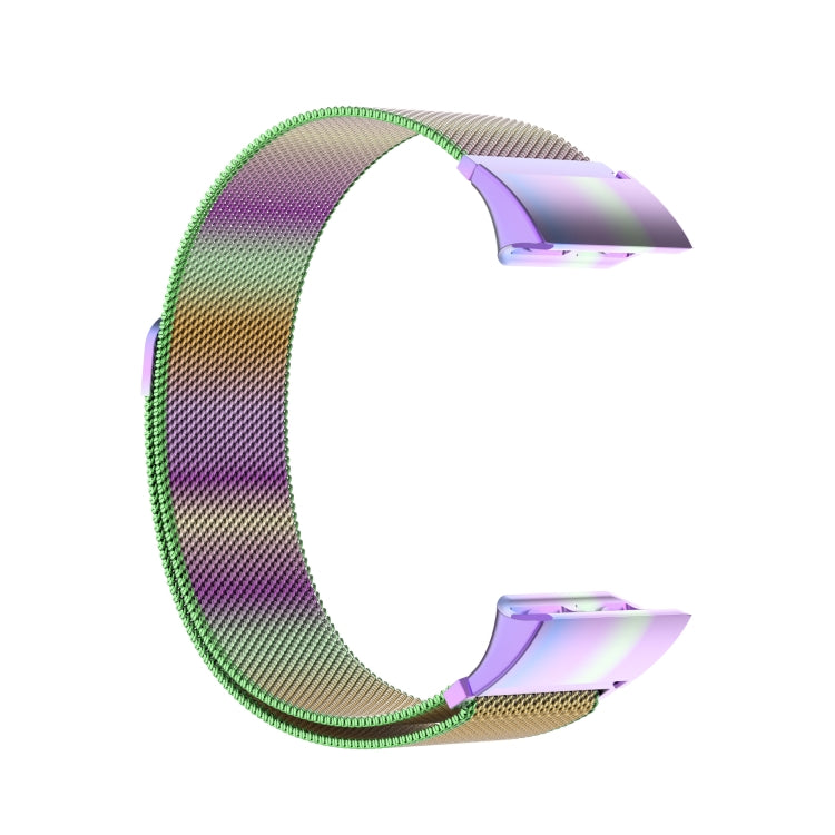 Compatible with Garmin Compatible witherunner 35 / 30 Milanese Watch Band(Colorful) - Watch Bands by PMC TechLife | Online Shopping South Africa | PMC TechLife | Buy Now Pay Later Mobicred