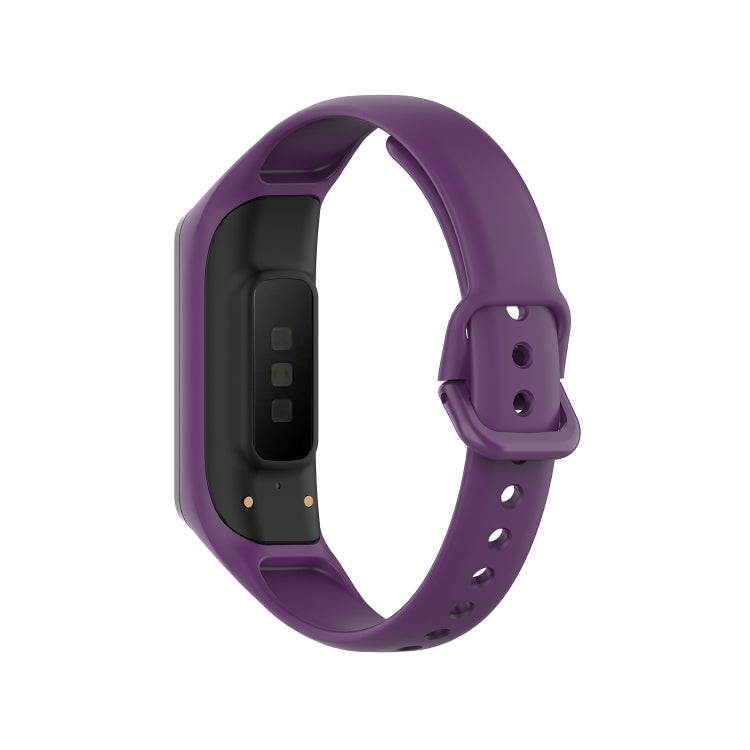 For Samsung Galaxy Fit 2 Silicone Watch Band(Purple) - Watch Bands by PMC TechLife | Online Shopping South Africa | PMC TechLife | Buy Now Pay Later Mobicred