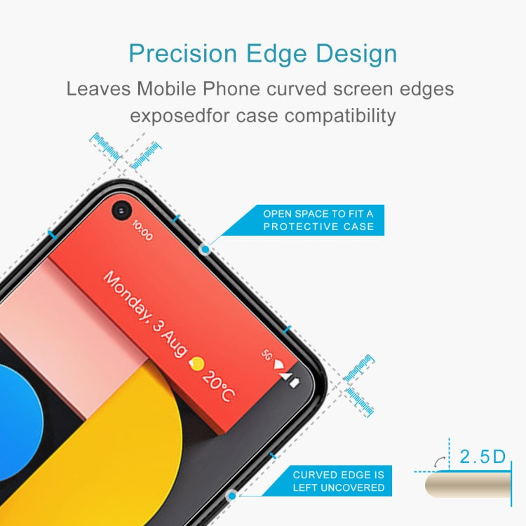 For Google Pixel 5 0.26mm 9H 2.5D Tempered Glass Film - Google Tempered Glass by DIYLooks | Online Shopping South Africa | PMC TechLife | Buy Now Pay Later Mobicred