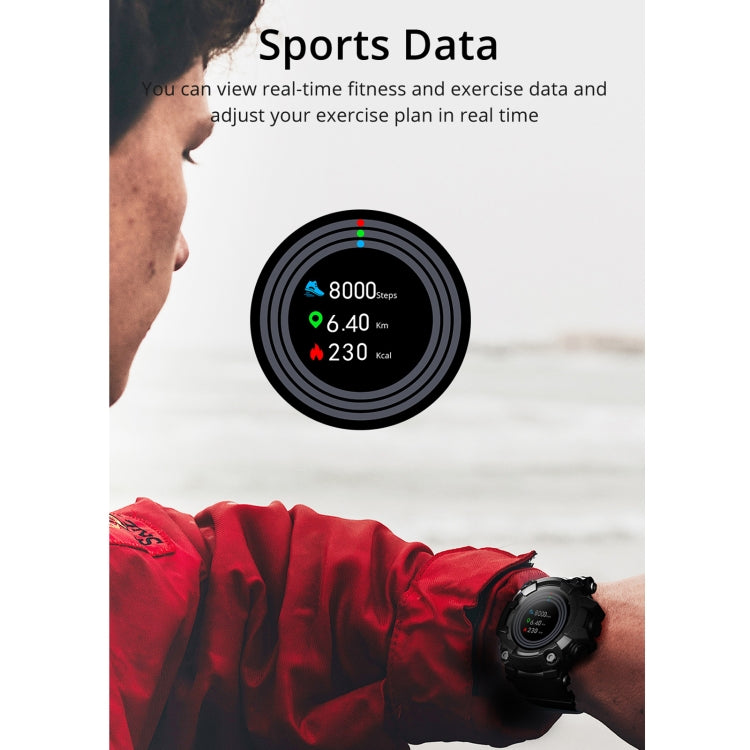 Lokmat ATTACK 1.28 inch TFT LCD Screen Smart Watch, Support Sleep Monitor / Heart Rate Monitor / Blood Pressure Monitor(Denim Blue) - free shipping - PMC TechLife - Order now!