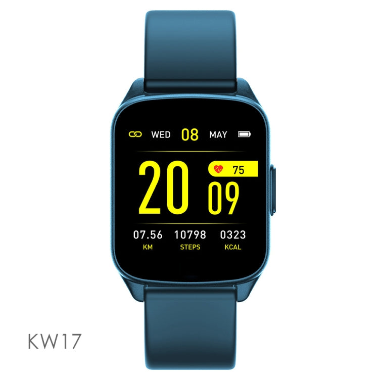 Lokmat KW17 1.3 inch TFT Screen IP68 Waterproof Smart Watch, Support Sleep Monitor / Heart Rate Monitor / Blood Pressure Monitor(Green) - Smart Watches by Lokmat | Online Shopping South Africa | PMC TechLife | Buy Now Pay Later Mobicred