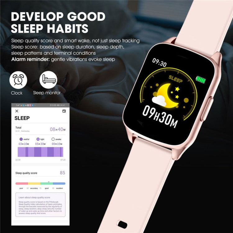 Lokmat KW17 1.3 inch TFT Screen IP68 Waterproof Smart Watch, Support Sleep Monitor / Heart Rate Monitor / Blood Pressure Monitor(Green) - Smart Watches by Lokmat | Online Shopping South Africa | PMC TechLife | Buy Now Pay Later Mobicred