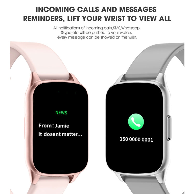 Lokmat KW17 1.3 inch TFT Screen IP68 Waterproof Smart Watch, Support Sleep Monitor / Heart Rate Monitor / Blood Pressure Monitor(Grey) - free shipping - PMC TechLife - Order now!