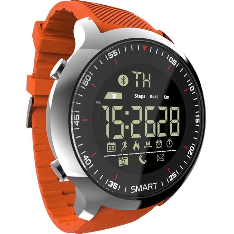 Lokmat MK18 1.1 inch Circle Screen IP68 Water-resistant Smart Watch, Support Information Reminder / Remote Camera / Walking Motion Monitor(Orange) - free shipping - PMC TechLife - Order now!